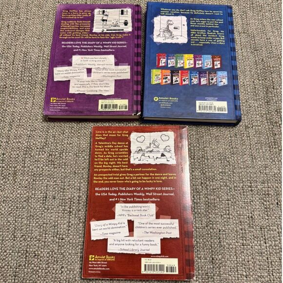 Diary of a Wimpy Kid Book Bundle (The Ugly Truth, Rodrick Rules, The Third Wheel - Picture 2 of 6